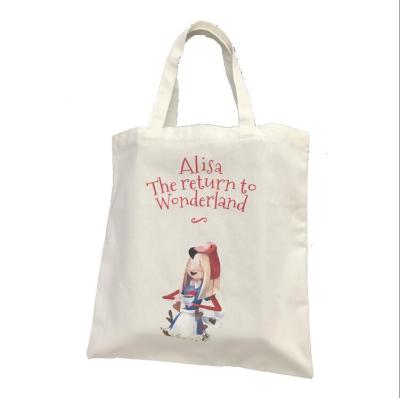 Κίνα Organic Custom 100% Cotton Handled Cotton Tote Bag Cotton Shopping Bag For Vegetables Fruit προς πώληση