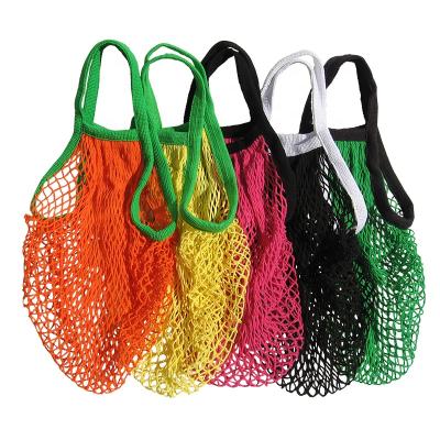 中国 OEM Product Fruit Vegetable Tote Reusable Organic Cotton Mesh Reusable Bag 販売のため