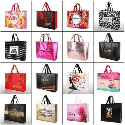 China Eco Friendly Cheap Printed Laminated Reusable Shopping Tote Bag zu verkaufen