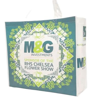 China 100% Eco-Friendly High Quality Custom Non Woven Laminated Printing Bag Spunbond Reusable Bags zu verkaufen