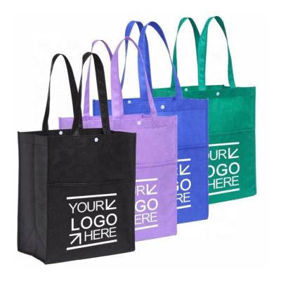 Китай High Quality Promotional Custom Non Woven Shopping Bags Non Woven Bag Eco - Friendly With Printing Logo продается