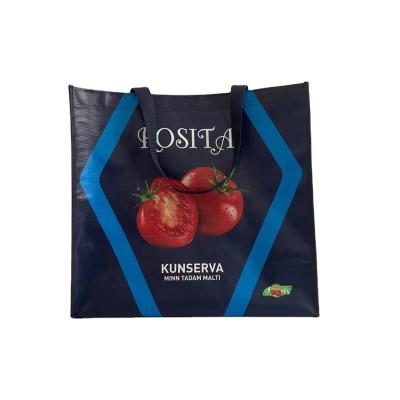 China Eco - Friendly Cheap Recycled Custom Printing Grocery Packaging Shopping PP Non Woven Bag for sale