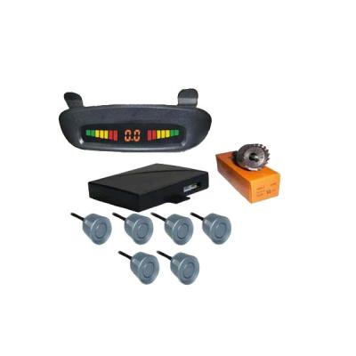 China Car Electronics Products 5w 83db Rainbow Led Display Parking Sensor System for sale