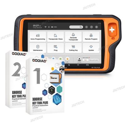 China Xhorse VVDI Key Tool Plus Pad Plus Key Programmer com instruções práticas gratuitas 1&2 Dois livros à venda