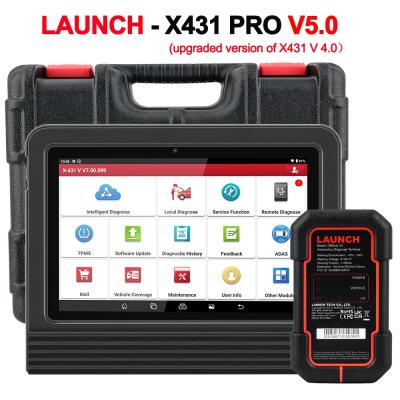 China LAUNCH X431 PRO V5.0 Car Diagnostic Tools Auto OBD2 Scanner Full System ECU Coding Active Test Guide Function pk X-431 V for sale