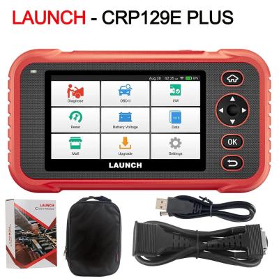 China New Arrival LAUNCH X431 CRP129E PLUS Car Full System Diagnostic Tools with 8 Reset Service OBD OBD2 Auto VIN Scan Batter for sale