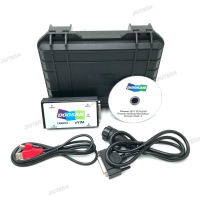 Cina Per Doosan Diagnostic Tool uvim escavatore carrello motore rivelatore di guasti Interfaccia DDT SCR DPF DCU ECU Scanner Det in vendita