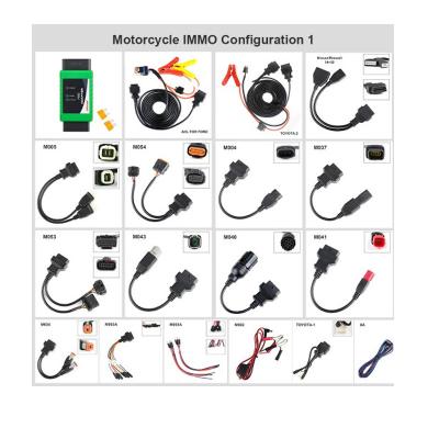 China OBDSTAR MOTO IMMO Kits Motorcycle Full Adapters Configuration 1 for X300 DP Plus X300 Pro4 for sale