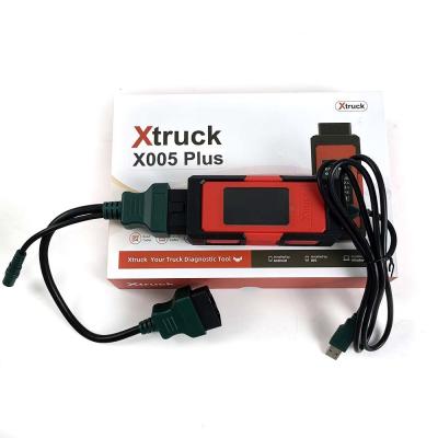 China Xtruck X005 plus Intelligent Diagnosis ECU Quick Flashing post-processing diagnosis vehicle type system support SHACMAN for sale