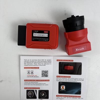 China bluetooth obd2 scan tool xtruck x003 for volvo vocom cummins scania heavy duty truck obd scanner for sale