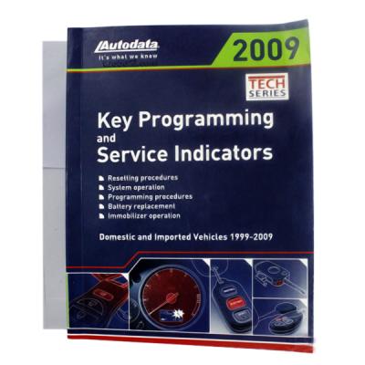 China Programación clave y libro de indicadores de servicio en venta