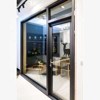 China Folding Aluminum Screen Arch Top French Door And Window for sale