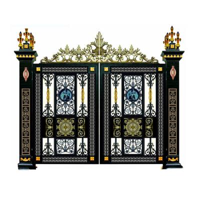 China Modern metal base track good quality aluminum garden gates and fences for sale