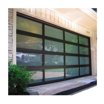 China Wholesale 16x7 Garage Door Windproof Glass Residential Price for sale