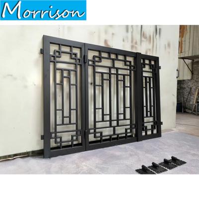 China Magnetic Screen Wholesale Customization Custom Home Wrought Iron Window Grille for sale