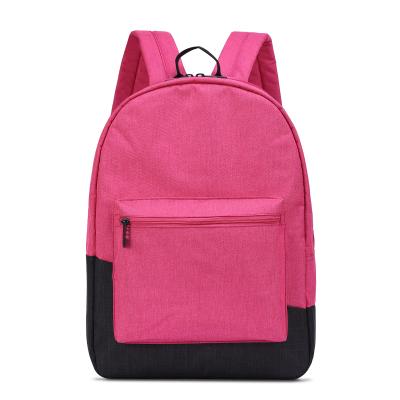 China Custom Waterproof Pink Waterproof Backpacks Girl Waterproof Backpacks School Students Laptop Backpacks for sale