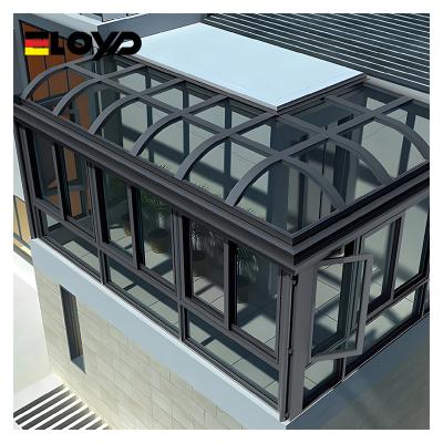 China Outdoor Plexiglass Gazebo Sunroom Window House Extension ODM for sale