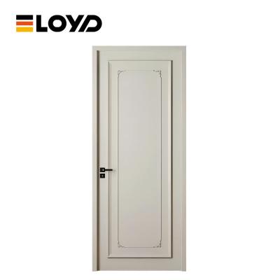 China Indoor Seamless Aluminium Glass French Door For Bathroom Bedroom for sale