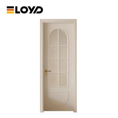 China 4-Lite Aluminium Framed Internal Doors Hardwood External French Doors for sale