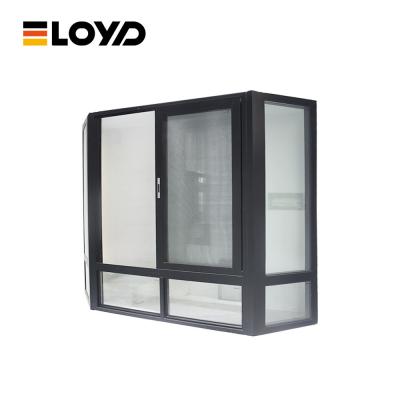 China Slide Thermal Arched Domal Aluminium Windows 6063 T5 Aluminum Alloy Profiles for sale