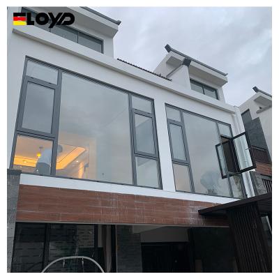 China Scandinavian Design Style Aluminium Frame Casement Window With CE Certification And Easy To Install for sale