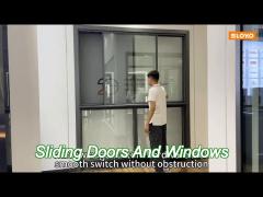 latest simple design 2.0mm thickness aluminum sliding house window