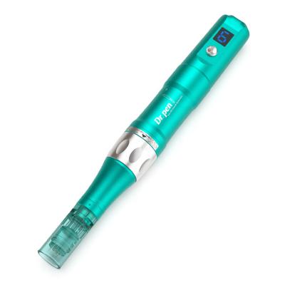 China Anti-puffiness home use beauty skin care dermapen tools Dr. A6s pen electric derma stamp pen with 3 pcs independent motors for sale