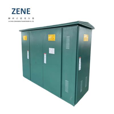 China Industrial Power Supply 10kv 11kv outdoor compact 1250kva 1600kva pad mounted transformer substation for sale