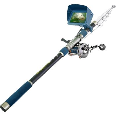 China Hot Sale Telescopic Fishing Rod Camera Fishing Underwater Fishing Rod Set With Camera Portable Rod Set Carbon Aniccom Telescopic for sale