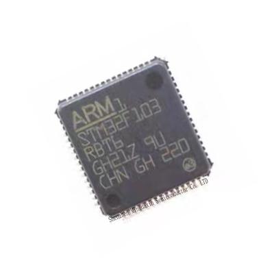 China The new STM32F103RBT6 microcontroller MCU 72MHZ128KB standard original package LQFP-64 integrated chip buyers for sale