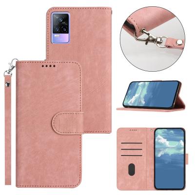 China Luxury Shockproof Unique Design Wallet Case with Kickstand&Strap for VIVO for sale