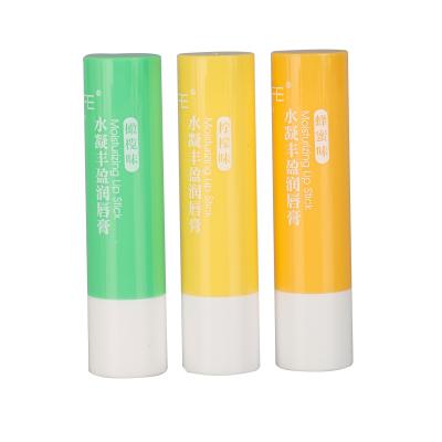 China Moisturize OEM Private Label Product 3 Kinds Perfume Honey Lemon Moisturizing Lip Balm Must Have Lip Care Product For Winter for sale