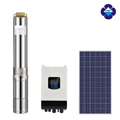 China For garden use and garden irrigation 4LD2.2 solar dc submersible pump for deep well water pump high quality 500w 48v dc solar water pump suitable for sale