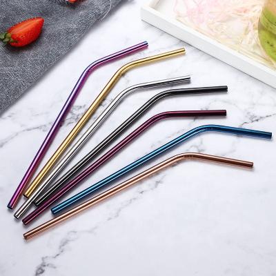 China Eco Drinking Straws Factory New Latest Modern Custom Colorful Straw Set Factory Stainless Steel for sale