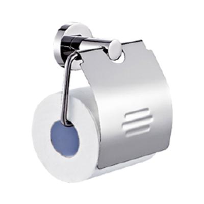 China Modern Factory Wholesale Decoration Bathroom Hang Out Chrome Plated Toilet Paper Roll Holder for sale