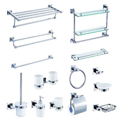 China Modern Wholesale High Quality Zinc Alloy Bathroom Hardware Accessories Set for sale