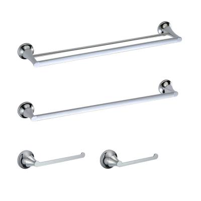 China New Sustainable Bath Stainless Steel Toilet Hardware Fixture Set Zinc Alloy Bathroom Accessory for sale