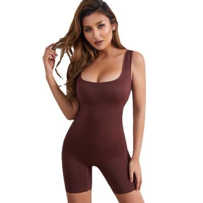 China Seamless Plus Size Butt Lifter Jumpsuit Body Shaper One Piece Tummy Control Shapewear Underwear Women Thigh Slimmer for sale