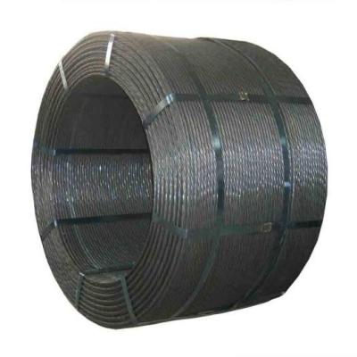 China MANUFACTURING Top Quality High Tensile Prestressed Concrete Strand Steel Cable 12.7mm PC Strand for sale