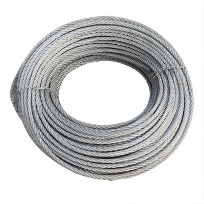 China MANUFACTURING Hot Selling 19x7 Galvanized Steel Wire Rope 10mm for sale