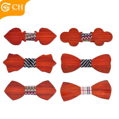 China High Quality Custom Customization Difform Fancy Designs Wooden Bow Ties For Men's Gift for sale