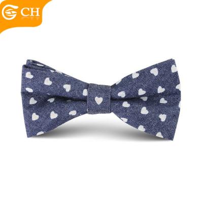 China Nice Quality Dobby Stylish Designer Cotton African Print Bow Tie for sale