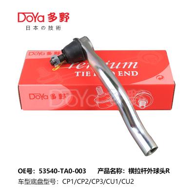 China OE Technology and Finishing Tie Rod End for HONDA ACCORD CP# SPIRIOR CU1 / CU2 for sale