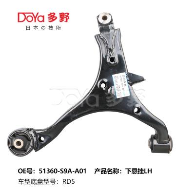 China OE Technology And Finishing Control Arm 51360-S9A-A01 Honda for sale