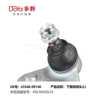 China TOYOTA BALL JOINT 43340-09140 for sale