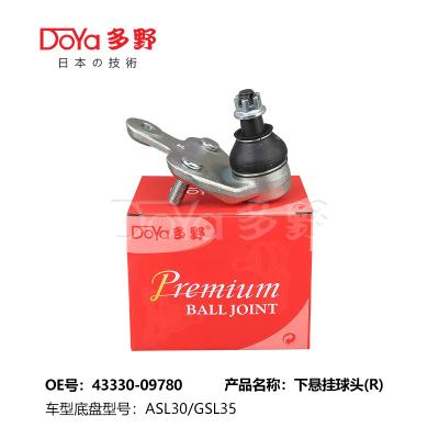 China TOYOTA BALL JOINT 43330-09780 for sale