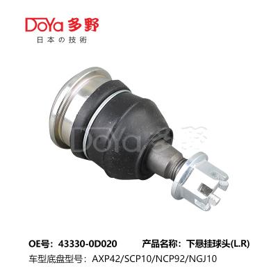 China TOYOTA BALL JOINT 43330-0D020 for sale