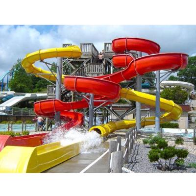 China Water Parks Aqua Park /Resort/Hotel/Amusement Outdoor Water Playground China Factory Supply Fiberglass Body Slide Water Park Slides for sale