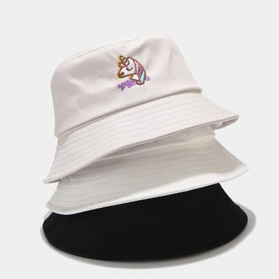 China Wholesale High Quality Adult Picture Embroidery Bucket Hat for sale