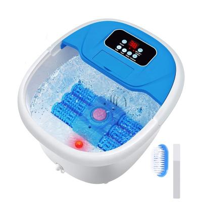 China 6*Automatic Massage Rollers OEM Electric Bubble Machine Pedicure Foot Spa Infrared Motorized Rotating Soaking Bucket for sale